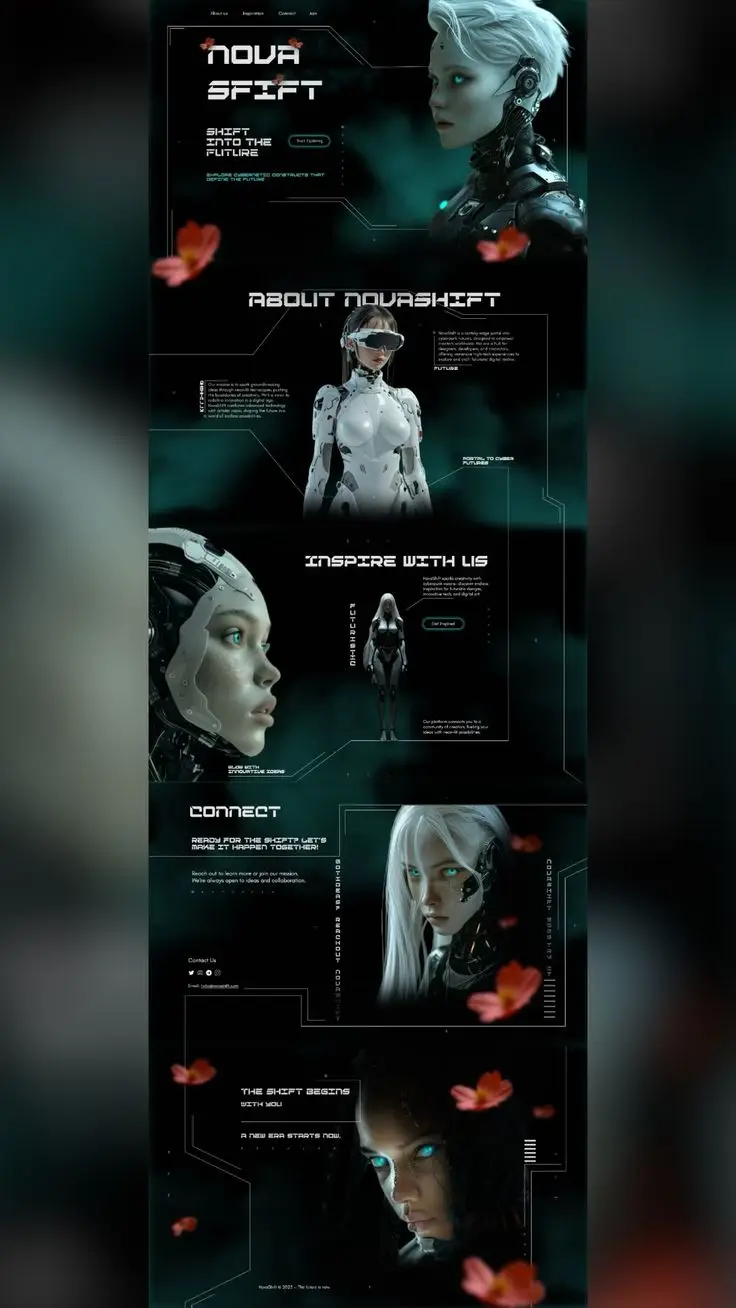 Website Landing Page